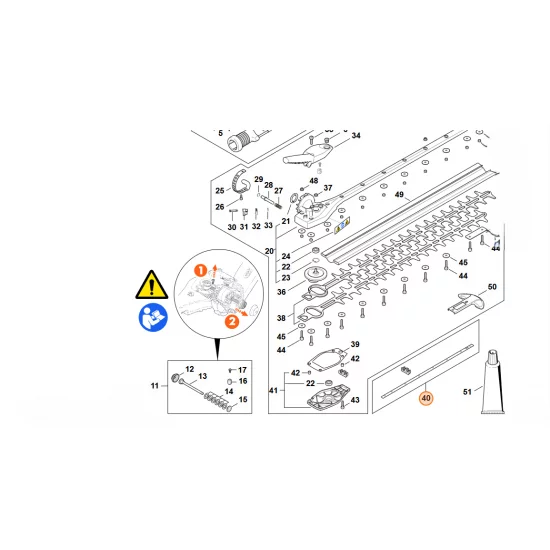 STIHL  Zestaw blaszanej osłony 4243 007 1003